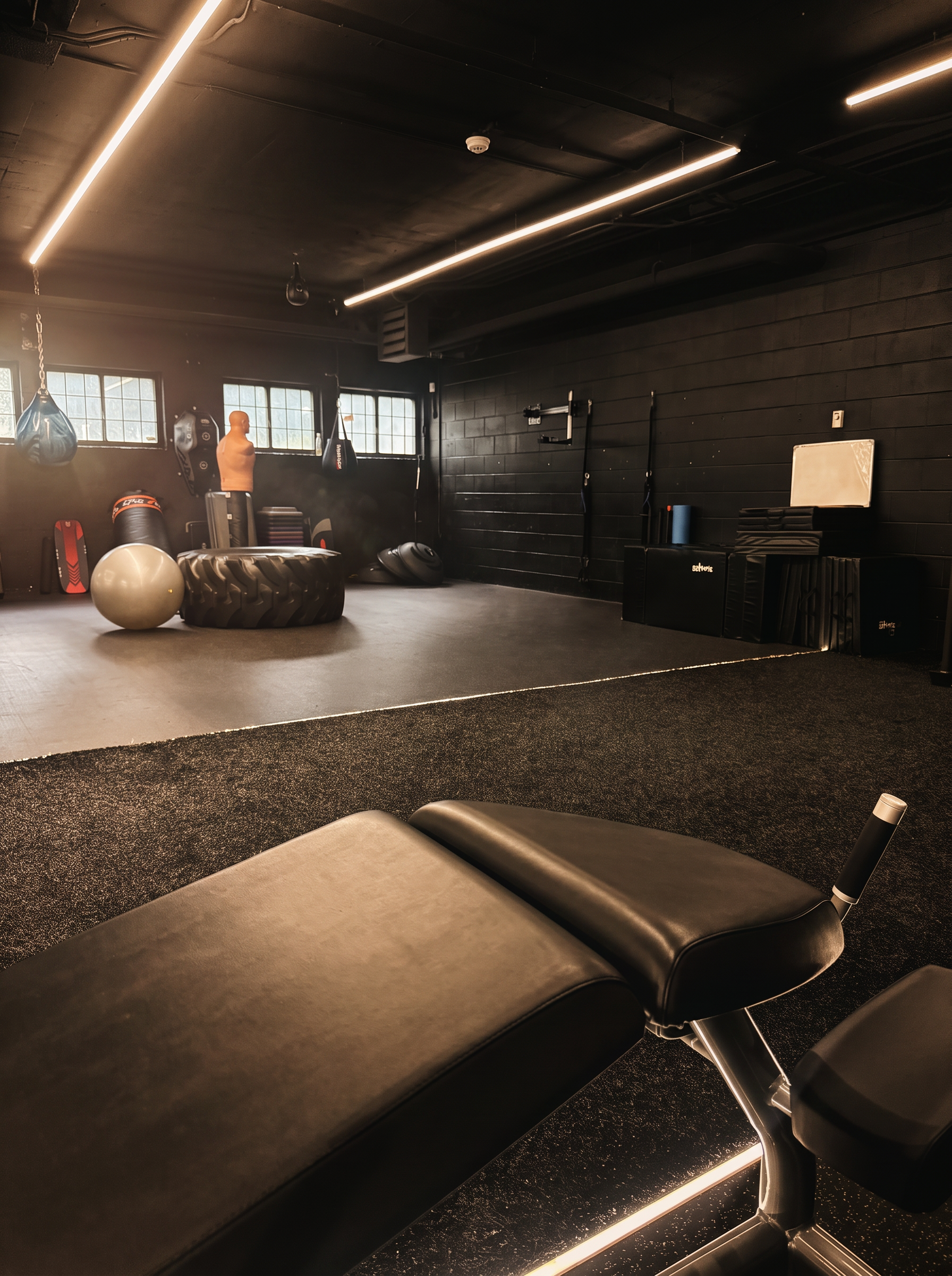 Functional Zone at LUX Fitness gym in Saint-Léonard, Montreal